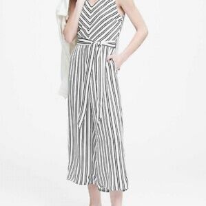 Banana Republic Striped Jumpsuit 2P